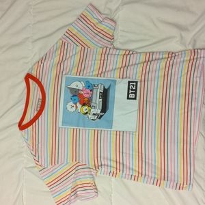 BT21 shirt top Hot Topic size small
